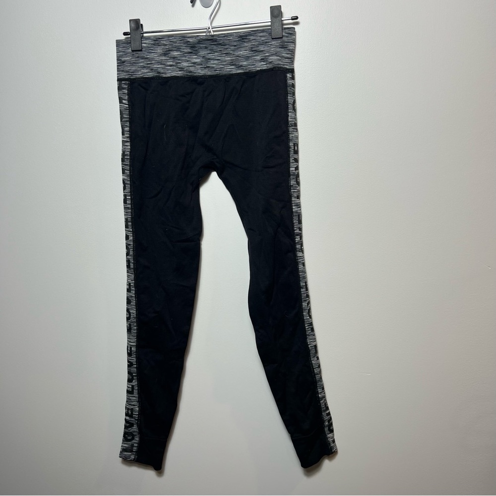 Soho Girls black gray love athletic leggings M